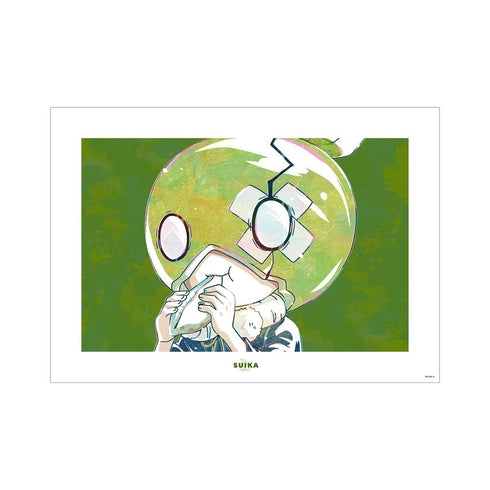 『Dr.STONE』スイカ Ani-Art 第2弾 A3マット加工ポスター【202510再販】