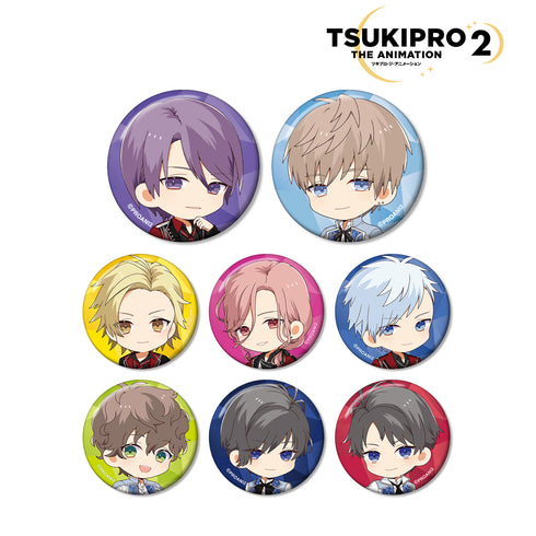 『TSUKIPRO THE ANIMATION 2』トレーディング ちびキャラ 缶バッジ ver.SolidS&QUELL(全8種) BOX