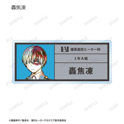 『僕のヒーローアカデミア』トレーディング Ani-Art 第4弾 vol.2 アクリルネームプレート ver.A(単位/BOX)【202508再販】