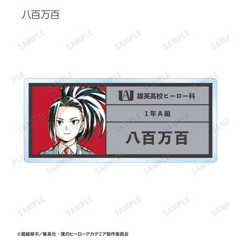 『僕のヒーローアカデミア』トレーディング Ani-Art 第4弾 vol.2 アクリルネームプレート ver.A(単位/BOX)【202508再販】