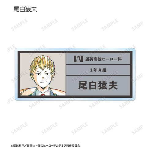 『僕のヒーローアカデミア』トレーディング Ani-Art 第4弾 vol.2 アクリルネームプレート ver.B(単位/BOX)【202508再販】