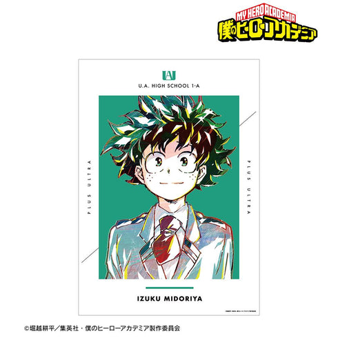 『僕のヒーローアカデミア』緑谷出久 Ani-Art 第4弾 vol.2 A3マット加工ポスター【202508再販】