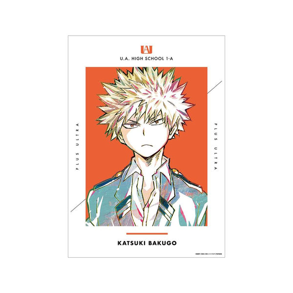 『僕のヒーローアカデミア』爆豪勝己 Ani-Art 第4弾 vol.2 A3マット加工ポスター【202603再販】