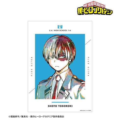 『僕のヒーローアカデミア』轟焦凍 Ani-Art 第4弾 vol.2 A3マット加工ポスター【202608再販】