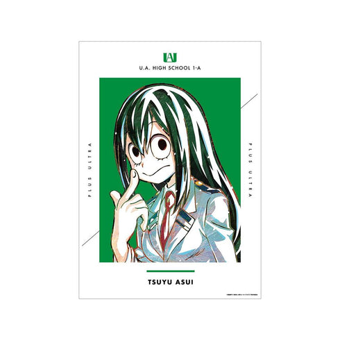 『僕のヒーローアカデミア』蛙吹梅雨 Ani-Art 第4弾 vol.2 A3マット加工ポスター【202608再販】