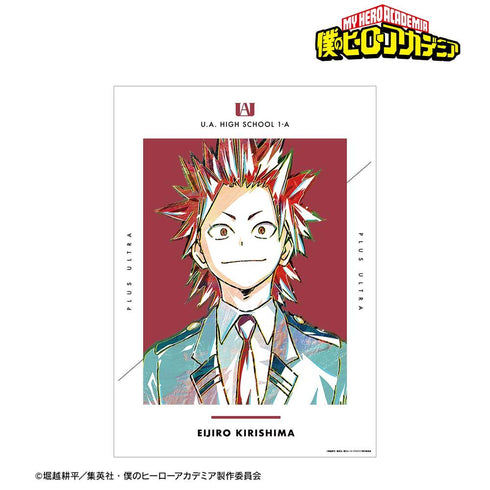 『僕のヒーローアカデミア』切島鋭児郎 Ani-Art 第4弾 vol.2 A3マット加工ポスター【202608再販】