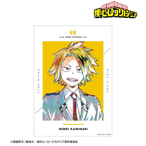 『僕のヒーローアカデミア』上鳴電気 Ani-Art 第4弾 vol.2 A3マット加工ポスター【202608再販】