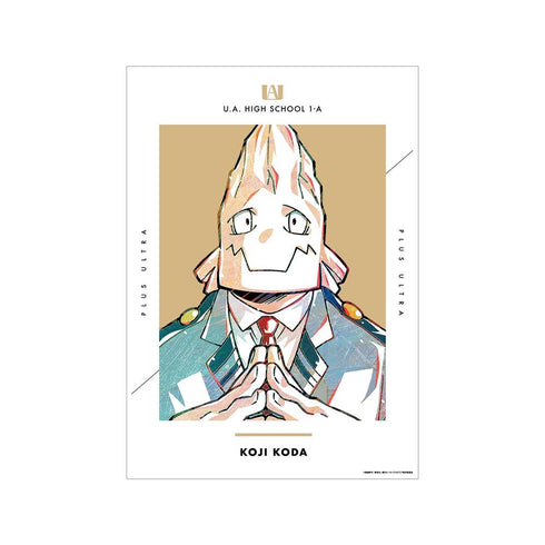 『僕のヒーローアカデミア』口田甲司 Ani-Art 第4弾 vol.2 A3マット加工ポスター【202608再販】