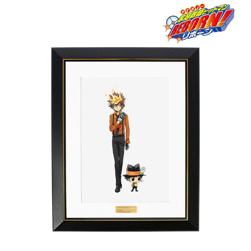 『家庭教師ヒットマンREBORN!』描き下ろしイラスト 沢田 綱吉&リボーン カラーシャツver. キャラファイングラフ【202604再販】