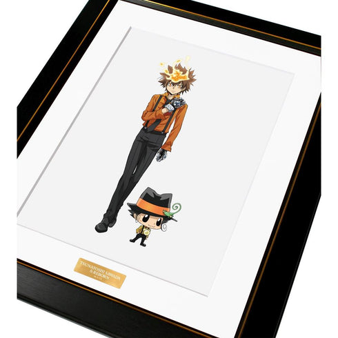 『家庭教師ヒットマンREBORN!』描き下ろしイラスト 沢田 綱吉&リボーン カラーシャツver. キャラファイングラフ【202604再販】