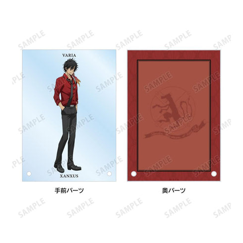 《家庭教师Hitman REBORN!》全新绘制插画 XANXUS(10年后)彩色衬衫版 双层亚克力板【202607再版】