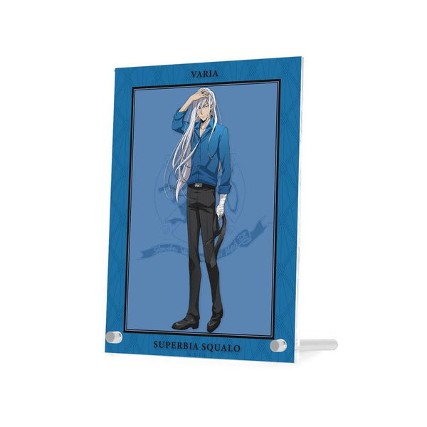 『家庭教師ヒットマンREBORN!』描き下ろしイラスト スペルビ・スクアーロ(10年後) カラーシャツver. ダブルアクリルパネル【202603再販】