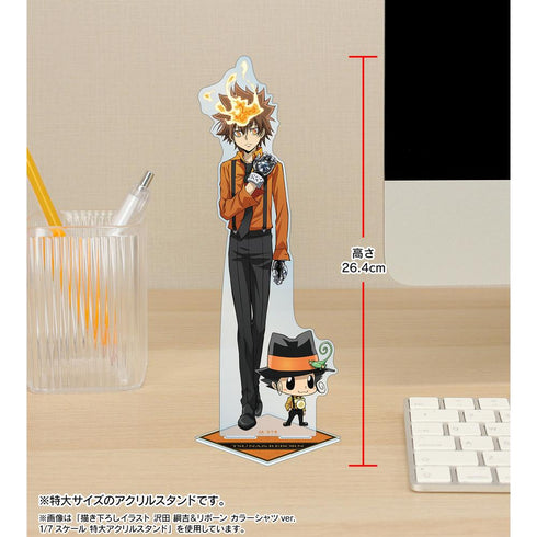 『家庭教師ヒットマンREBORN!』描き下ろしイラスト 六道 骸(10年後) カラーシャツver. 1/7スケール 特大アクリルスタンド【202509再販】