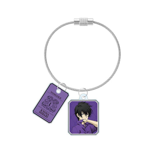 《家庭教师Hitman REBORN!》全新绘制插画 云雀恭弥 彩色衬衫版 双链亚克力钥匙扣【202607再版】