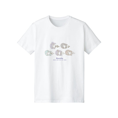 『BanG Dream! ガールズバンドパーティ!』Roselia ちびころ Tシャツメンズ【202407再販】