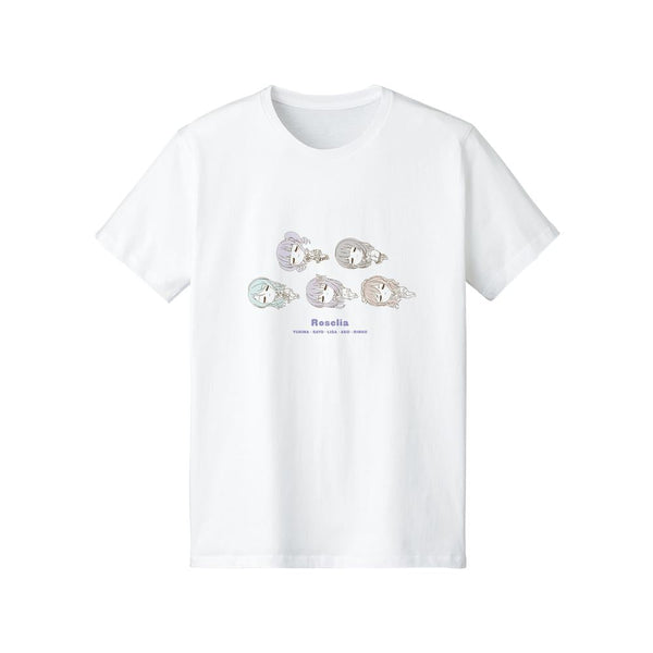 『BanG Dream! ガールズバンドパーティ!』Roselia ちびころ Tシャツレディース【202407再販】