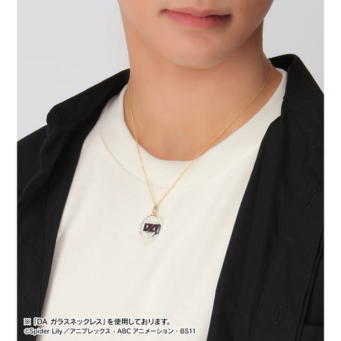 『リコリス・リコイル』⼋咫烏 ガラスネックレス
