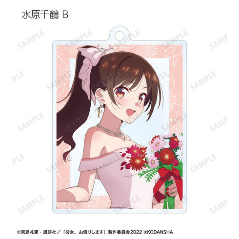 『彼女、お借りします』描き下ろしイラスト 花びらドレスver. トレーディングアクリルキーホルダー(単位/BOX)【202508再販】