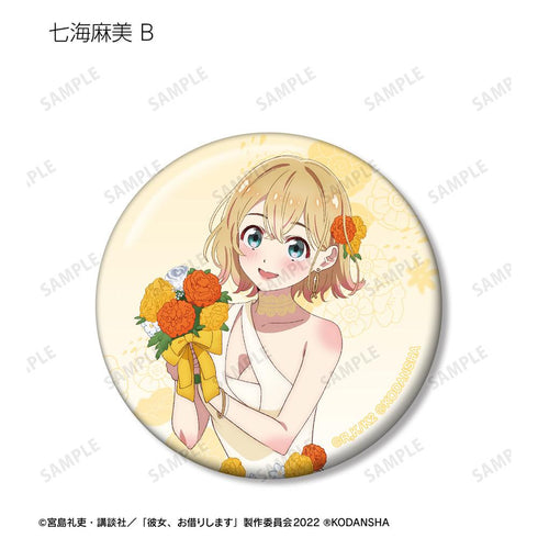 『彼女、お借りします』描き下ろしイラスト 花びらドレスver. トレーディング缶バッジ(単位/BOX)【202508再販】