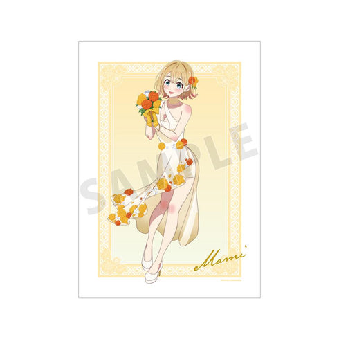 『彼女、お借りします』描き下ろしイラスト 七海麻美 花びらドレスver. A3マット加工ポスター【202508再販】