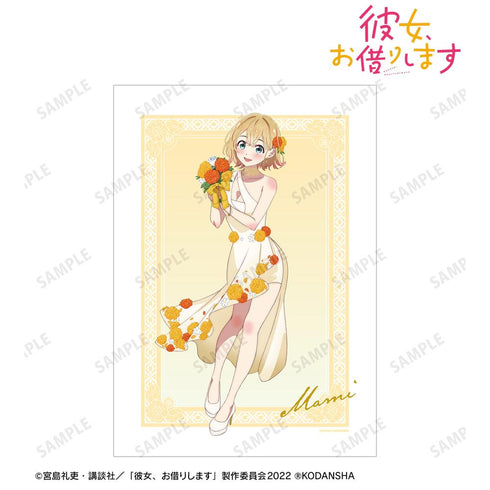 『彼女、お借りします』描き下ろしイラスト 七海麻美 花びらドレスver. A3マット加工ポスター【202508再販】