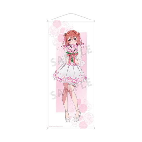 『彼女、お借りします』描き下ろしイラスト 桜沢 墨 花びらドレスver. 等身大タペストリー【202508再販】