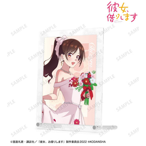 『彼女、お借りします』描き下ろしイラスト 水原千鶴 花びらドレスver. A5アクリルパネル【202508再販】