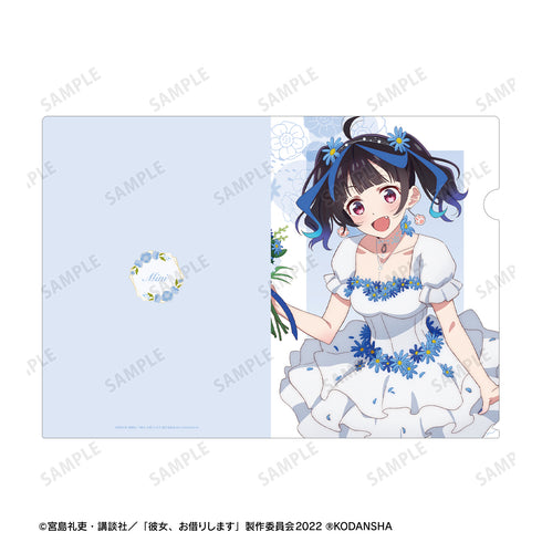『彼女、お借りします』描き下ろしイラスト 八重森みに 花びらドレスver. クリアファイル