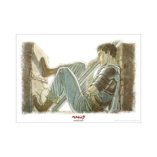 『ベルセルク 黄金時代篇 MEMORIAL EDITION』ガッツ A3マット加工ポスター【202511再販】