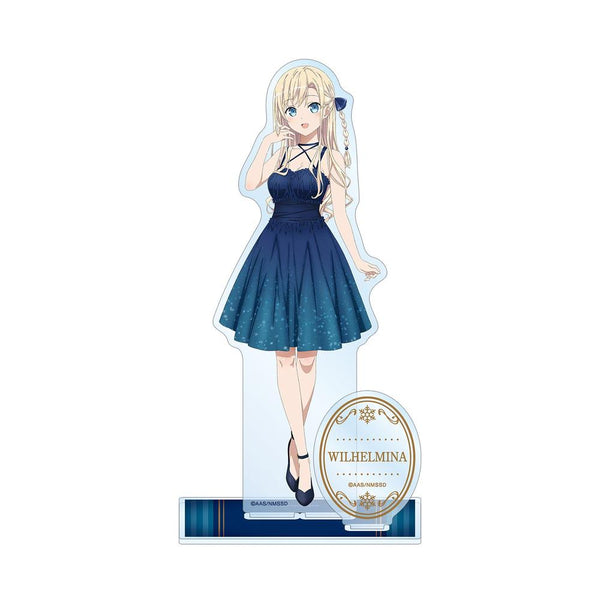 『ハイスクール・フリート』描き下ろしイラスト ヴィルヘルミーナ パーティードレスver. パーツ付きBIGアクリルスタンド【202603再販】