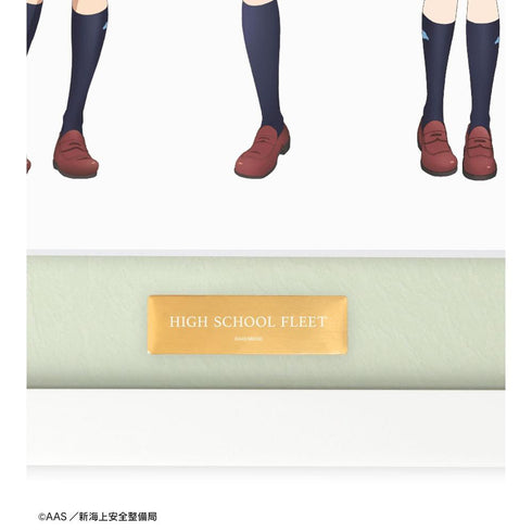 『ハイスクール・フリート』描き下ろしイラスト 集合 制服エプロンver. キャラファイングラフ【202603再販】