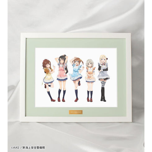 『ハイスクール・フリート』描き下ろしイラスト 集合 制服エプロンver. キャラファイングラフ【202603再販】