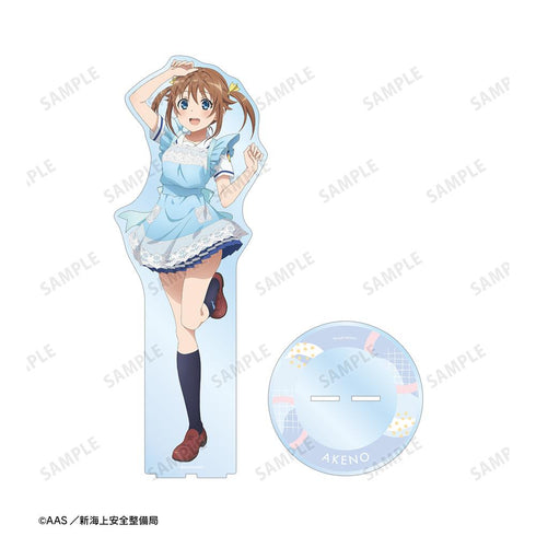 『ハイスクール・フリート』描き下ろしイラスト 岬 明乃 制服エプロンver. 特大アクリルスタンド【202411再販】