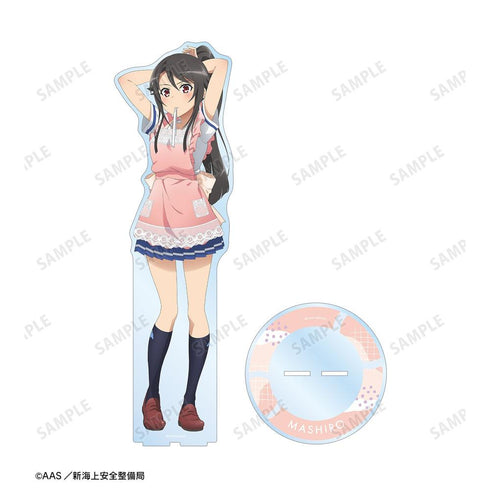 『ハイスクール・フリート』描き下ろしイラスト 宗谷 ましろ 制服エプロンver. 特大アクリルスタンド【202603再販】