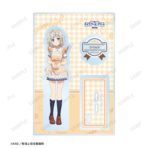 『ハイスクール・フリート』描き下ろしイラスト 立石 志摩 制服エプロンver. パーツ付きBIGアクリルスタンド【202603再販】