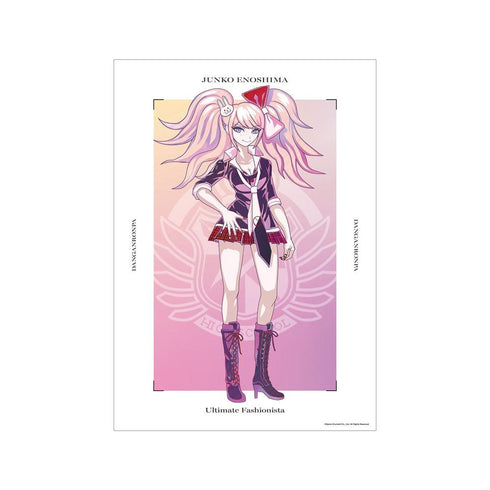 『ダンガンロンパ1・2 Reload』江ノ島盾子 Ani-Art clear label A3マット加工ポスター【202604再販】