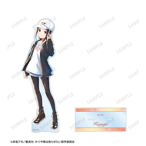 『かぐや様は告らせたい-ファーストキッスは終わらない-』描き下ろしイラスト 四宮かぐや ストリートファッションver. Ani-Art aqua label 超特大アクリルスタンド【202510再販】