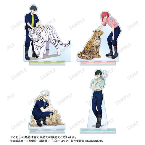 『ブルーロック』東武動物公園コラボ 描き下ろしイラスト 糸師 凛 飼育係ver. BIGアクリルスタンド【202512再販】
