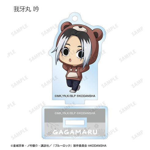 『ブルーロック』東武動物公園コラボ トレーディング ちびキャラ アクリルスタンドキーホルダー ver.A(単位/BOX)【202507再販】
