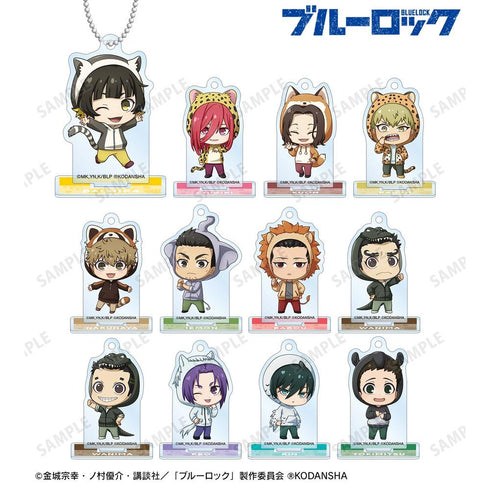 『ブルーロック』東武動物公園コラボ トレーディング ちびキャラ アクリルスタンドキーホルダー ver.B(単位/BOX)【202608再販】