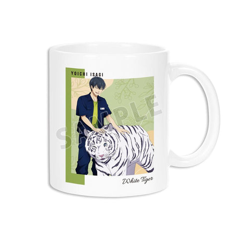 『ブルーロック』東武動物公園コラボ 描き下ろしイラスト 潔 世一 飼育係ver. マグカップ【202512再販】
