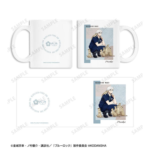 『ブルーロック』東武動物公園コラボ 描き下ろしイラスト 凪 誠士郎 飼育係ver. マグカップ【202512再販】