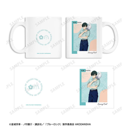 『ブルーロック』東武動物公園コラボ 描き下ろしイラスト 糸師 凛 飼育係ver. マグカップ【202512再販】