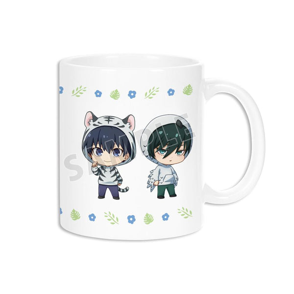 『ブルーロック』東武動物公園コラボ 潔 世一&糸師 凛 ちびキャラ マグカップ【202512再販】