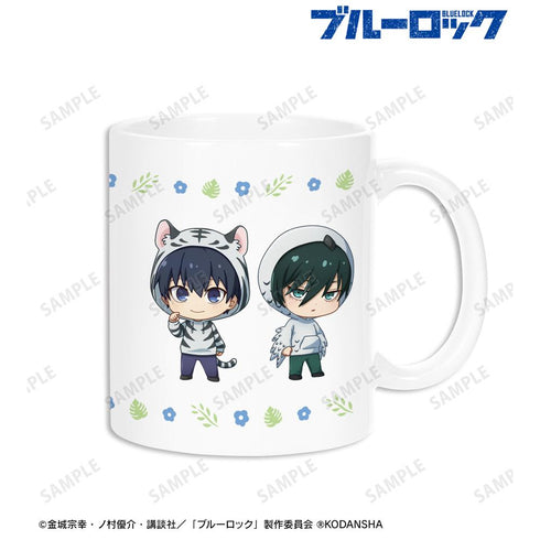 『ブルーロック』東武動物公園コラボ 潔 世一&糸師 凛 ちびキャラ マグカップ【202512再販】