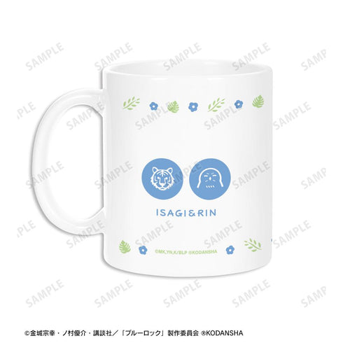 『ブルーロック』東武動物公園コラボ 潔 世一&糸師 凛 ちびキャラ マグカップ【202512再販】