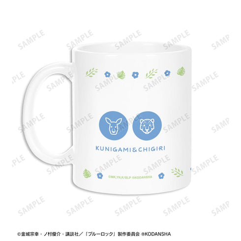 『ブルーロック』東武動物公園コラボ 國神 錬介&千切 豹馬 ちびキャラ マグカップ【202512再販】