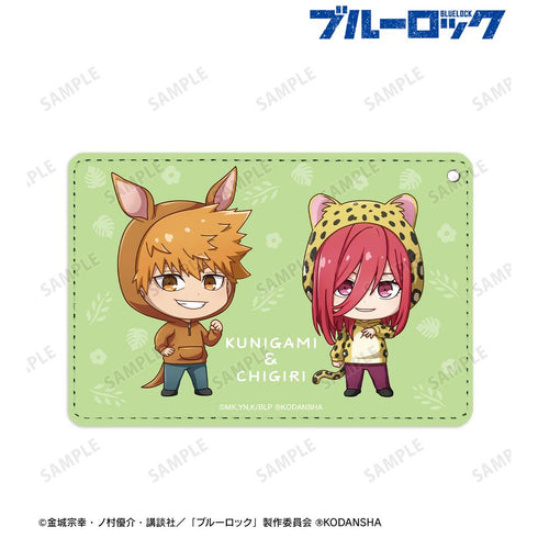『ブルーロック』東武動物公園コラボ 國神 錬介&千切 豹馬 ちびキャラ 1ポケットパスケース【202501再販】