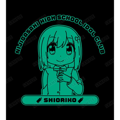 『にじよん あにめーしょん』三船 栞子 カレッジTシャツレディース【202505再販】