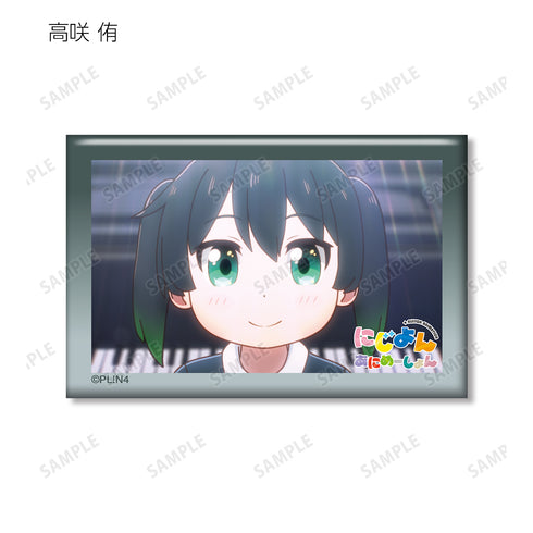 『ラブライブ!虹ヶ咲学園スクールアイドル同好会』にじよん あにめーしょん トレーディング場⾯写スクエア⽸バッジ(全13種)BOX